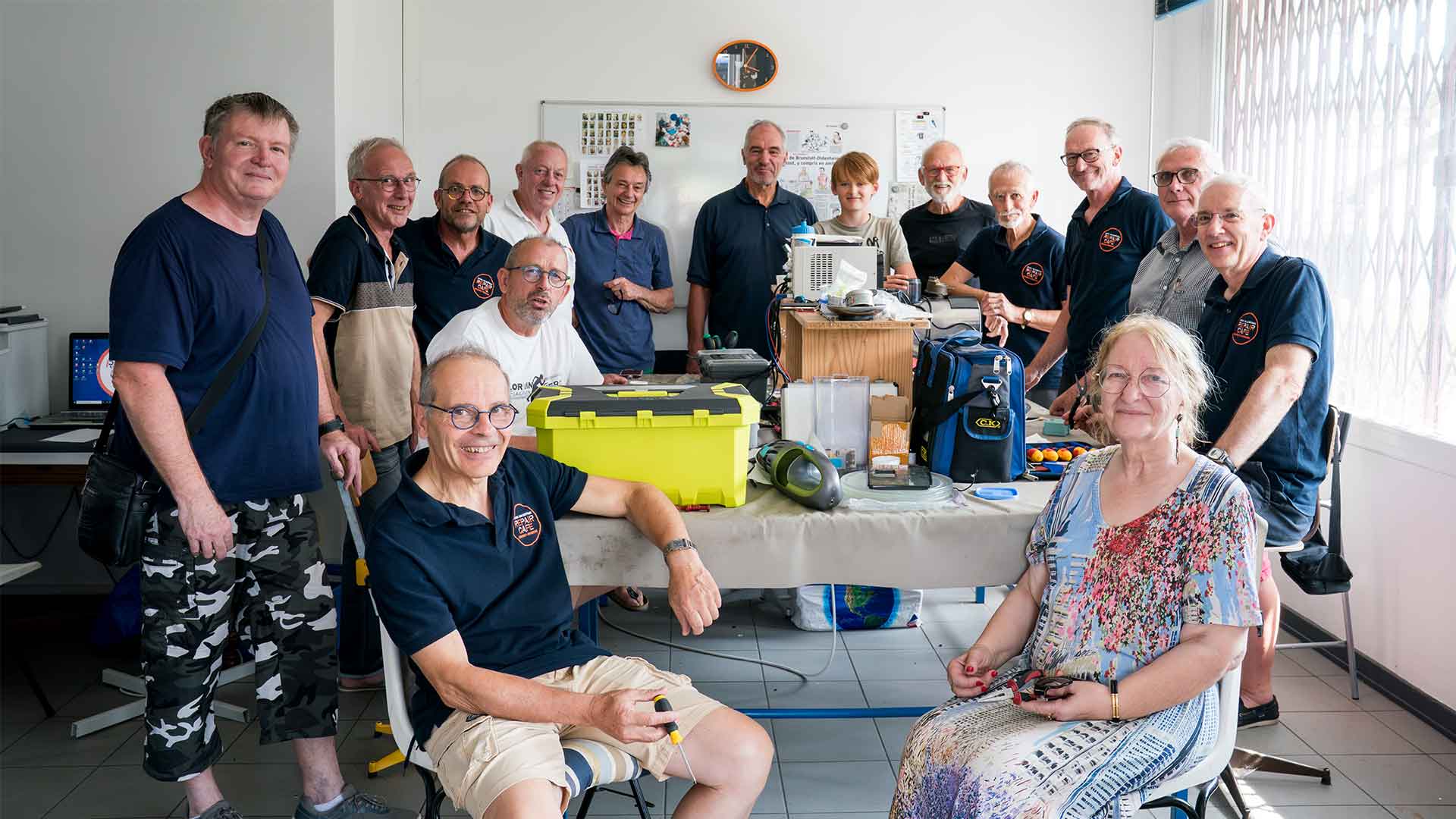 Bénévoles du Repair Café à Brunstatt-Didenheim