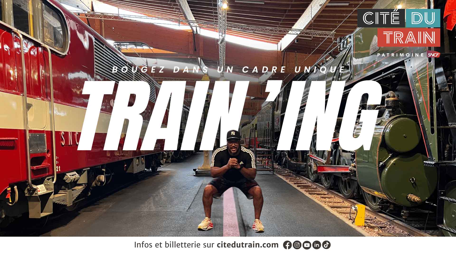 Train'ing à la Cité du Train - Patrimoine SNCF