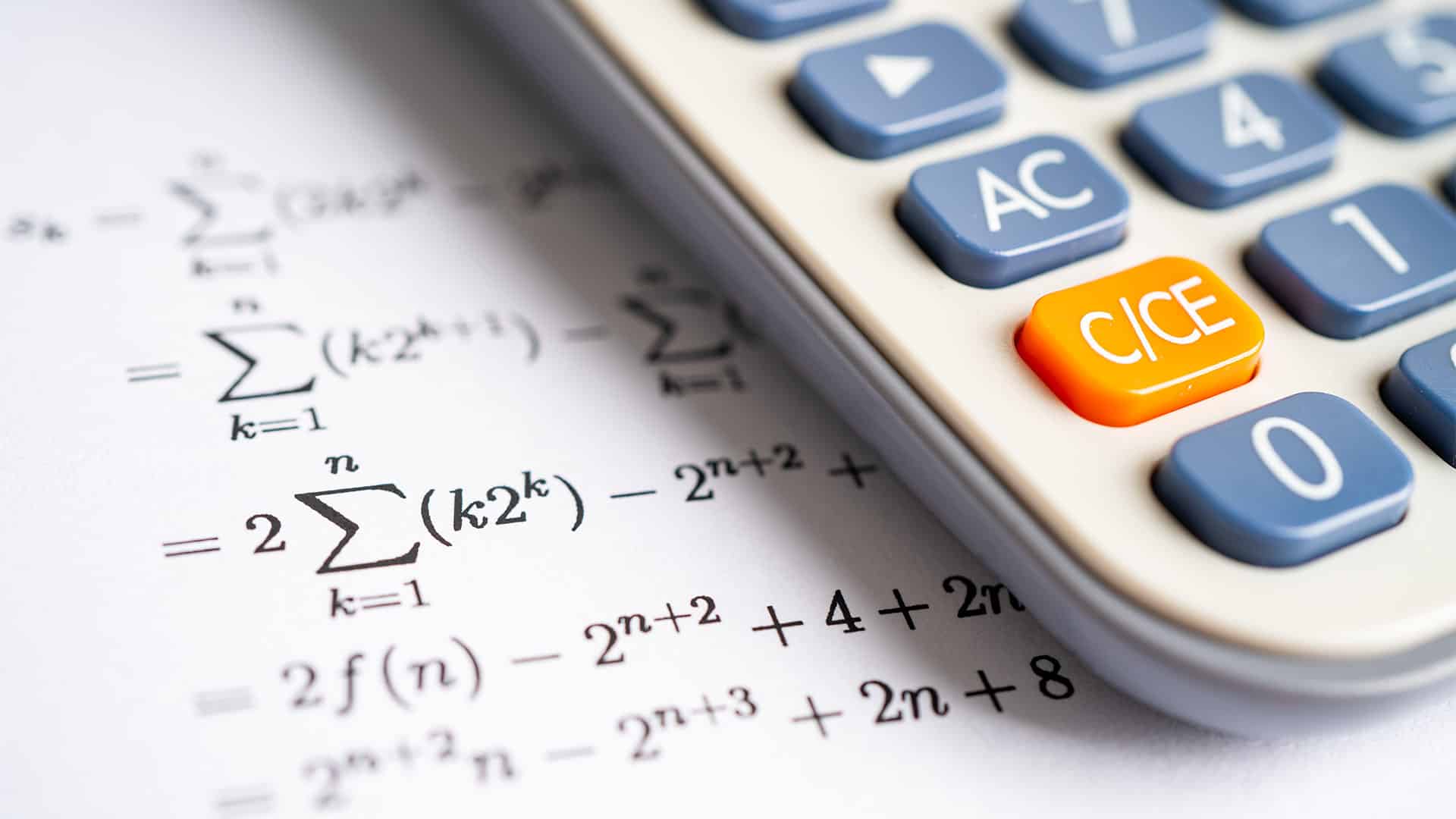 Calculatrice mathématiques