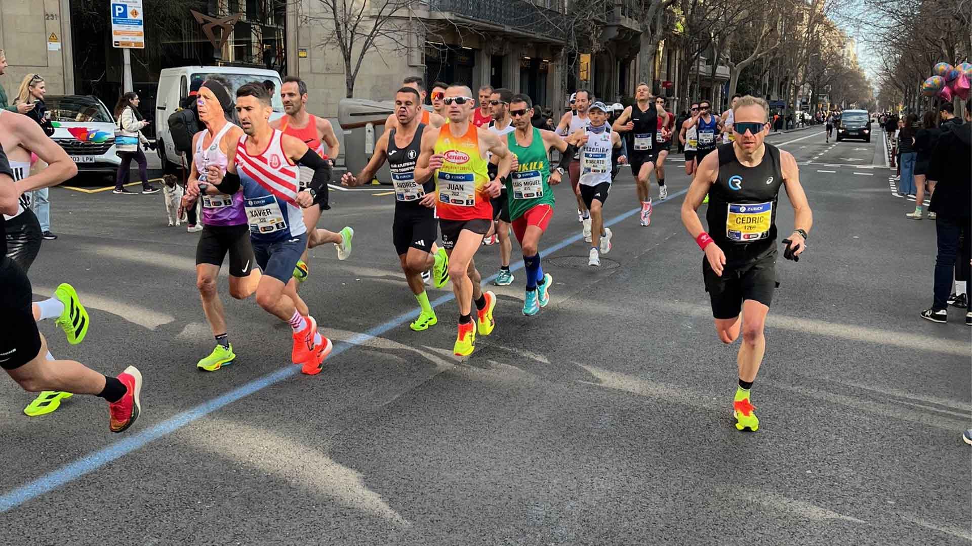 Cédric Oesterlé - Marathon de Barcelone
