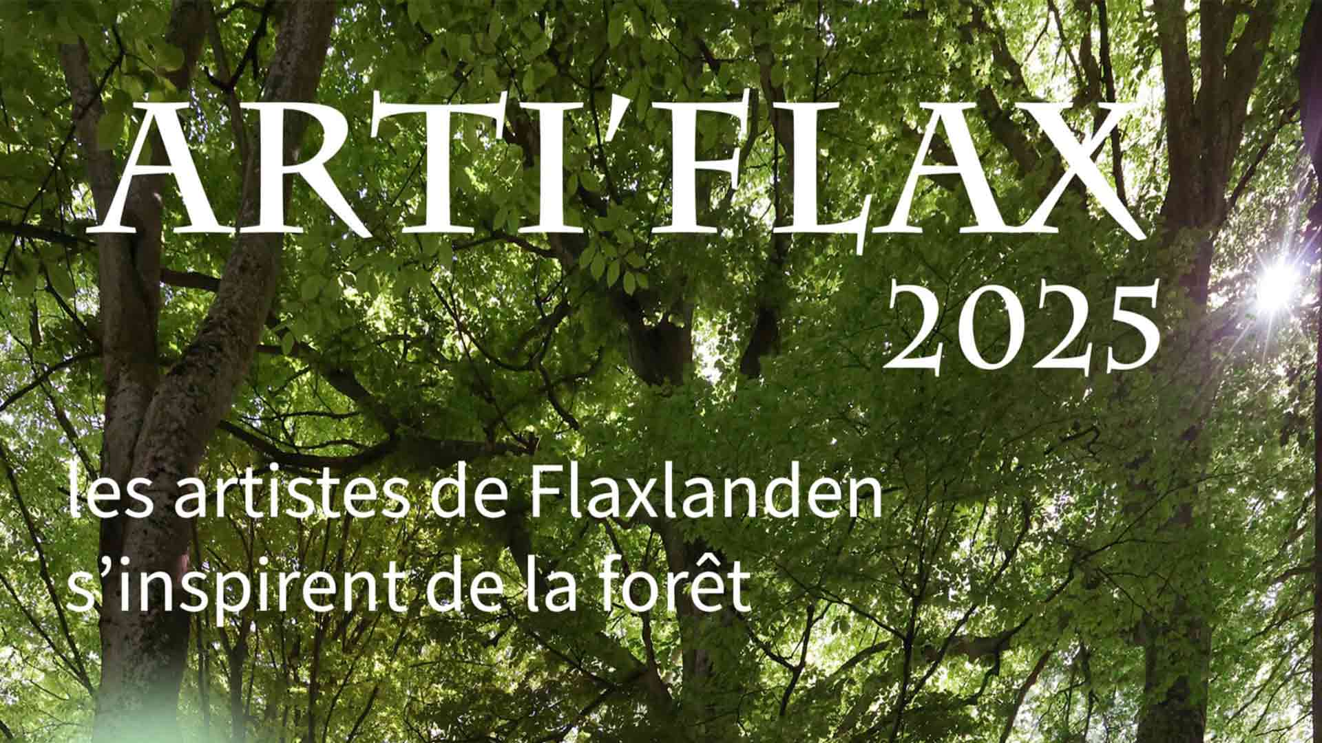 Visuel exposition "Arti'Flax"