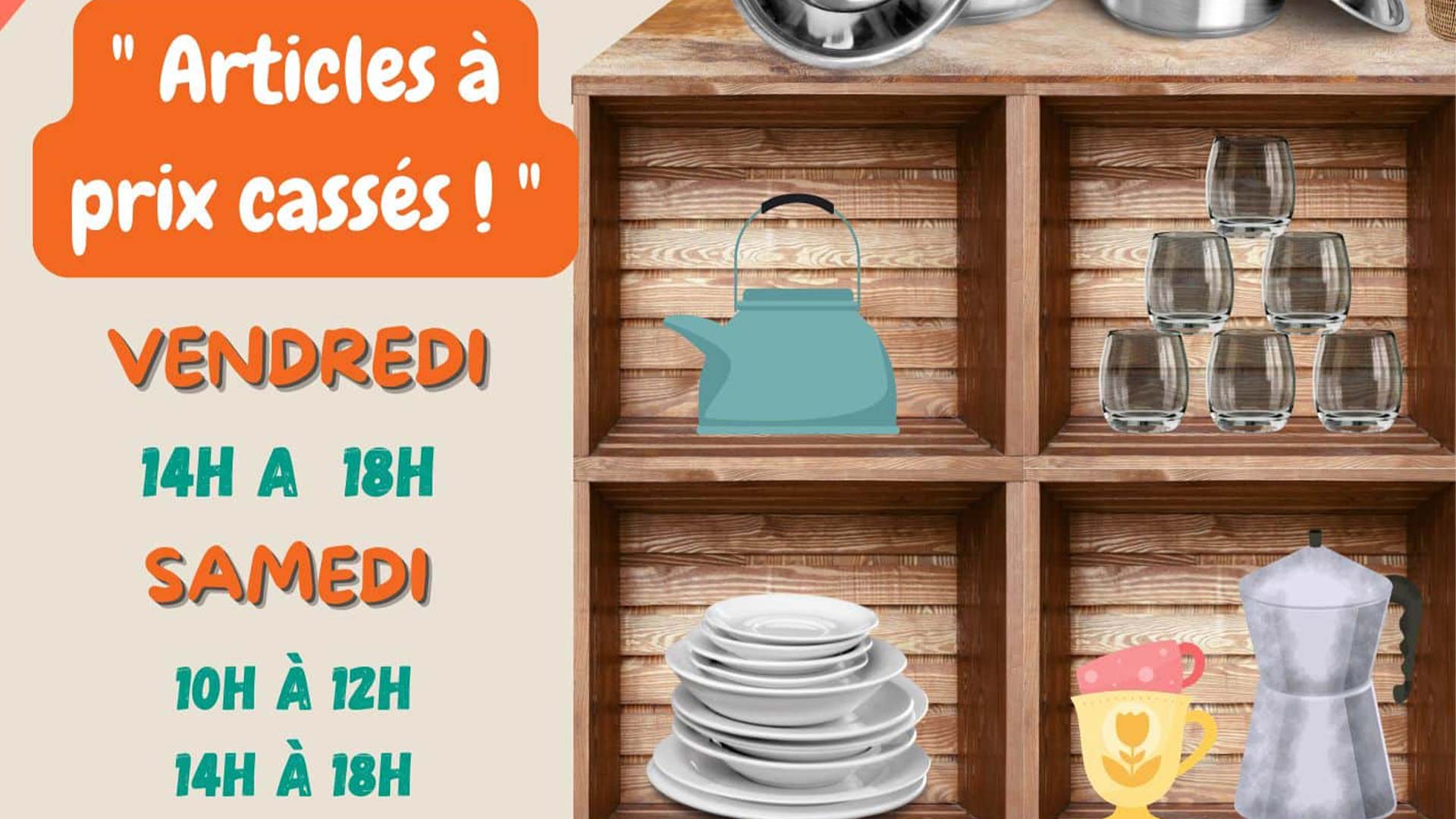 Braderie Vaisselle à Sausheim