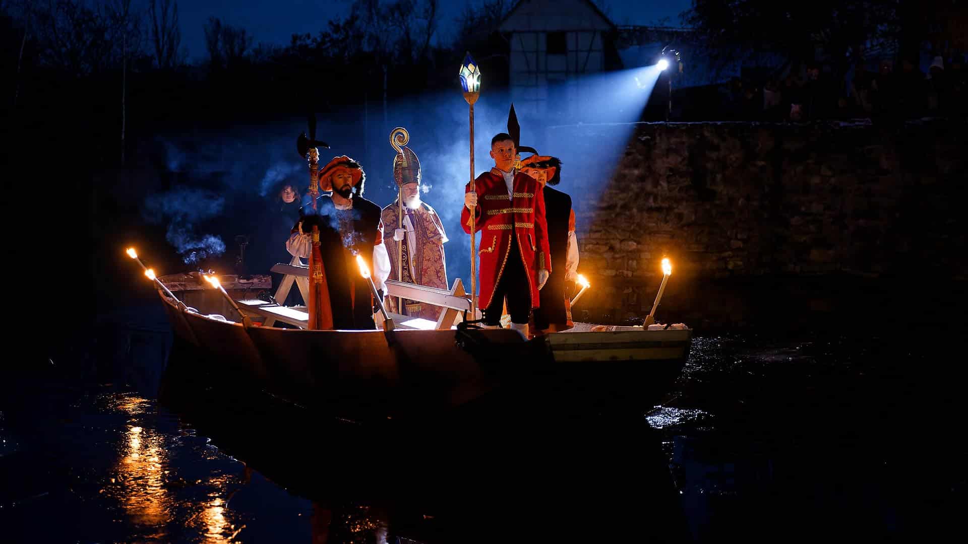 L'arrivée de saint Nicolas à l'Écomusée d'Alsace