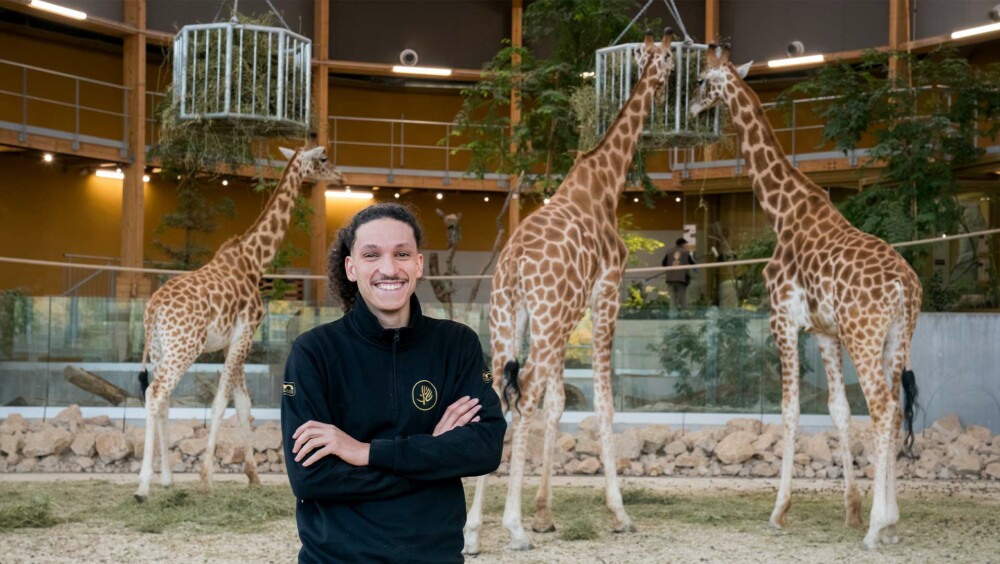 Lire l'article 'Enzo, soigneur animalier au Parc Zoologique & Botanique' | m2A le mag – Mulhouse Alsace Agglomération