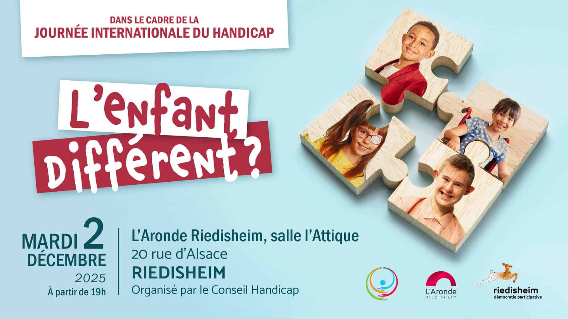 Journée Internationale des Personnes en Situation de Handicap à Riedisheim