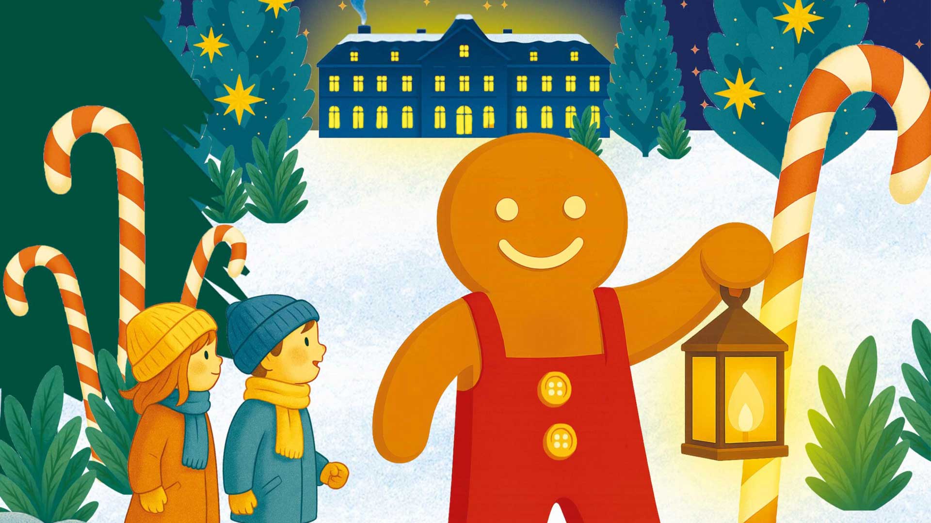 Noël au Jardin "L'Étrange Noël du Bonhomme de Pain d'Épices" au Parc de Wesserling