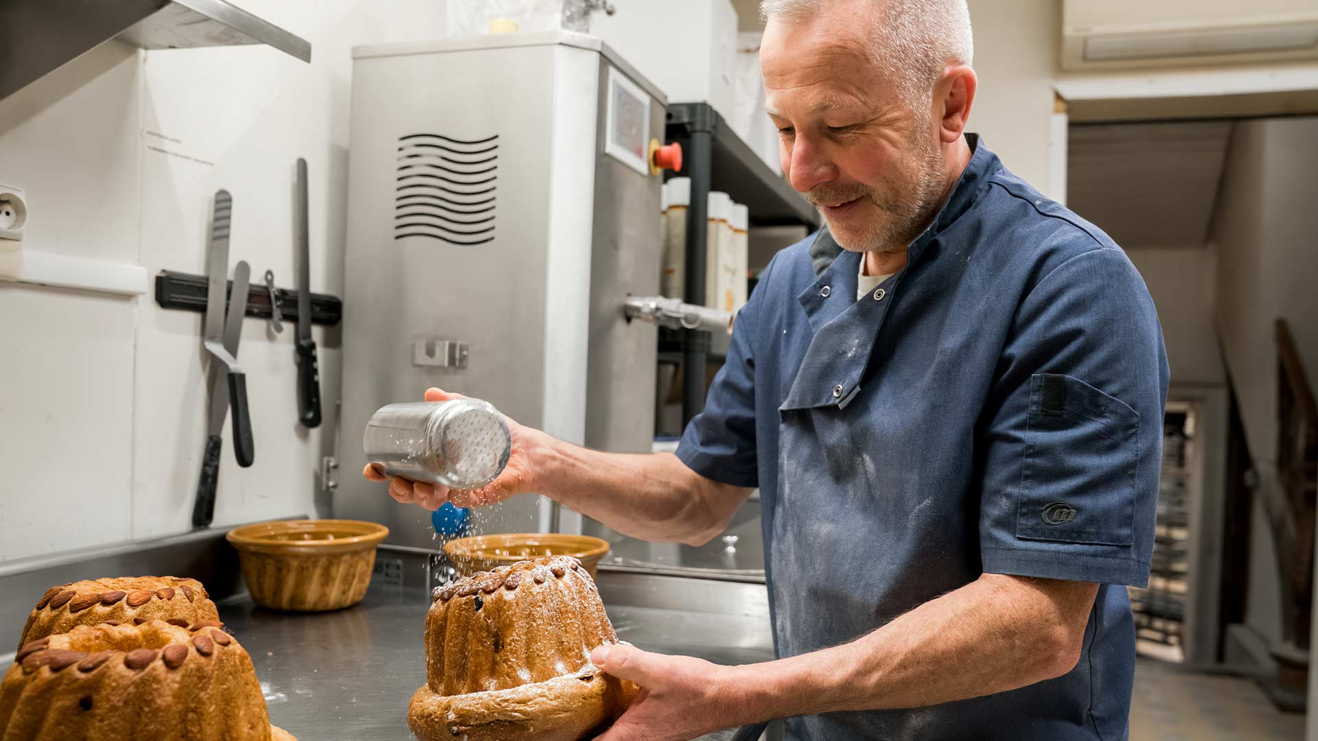 Stéphane Guérif, gérant de la boulangerie Stéphane à Morschwiller-le-Bas et à Mulhouse
