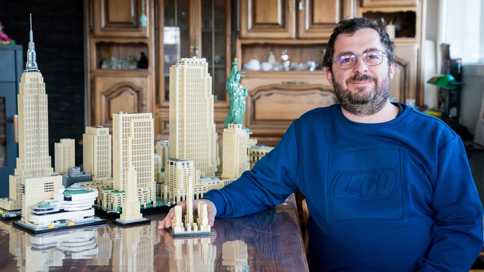 Robert, agent m2A et concepteur de constructions en Lego®
