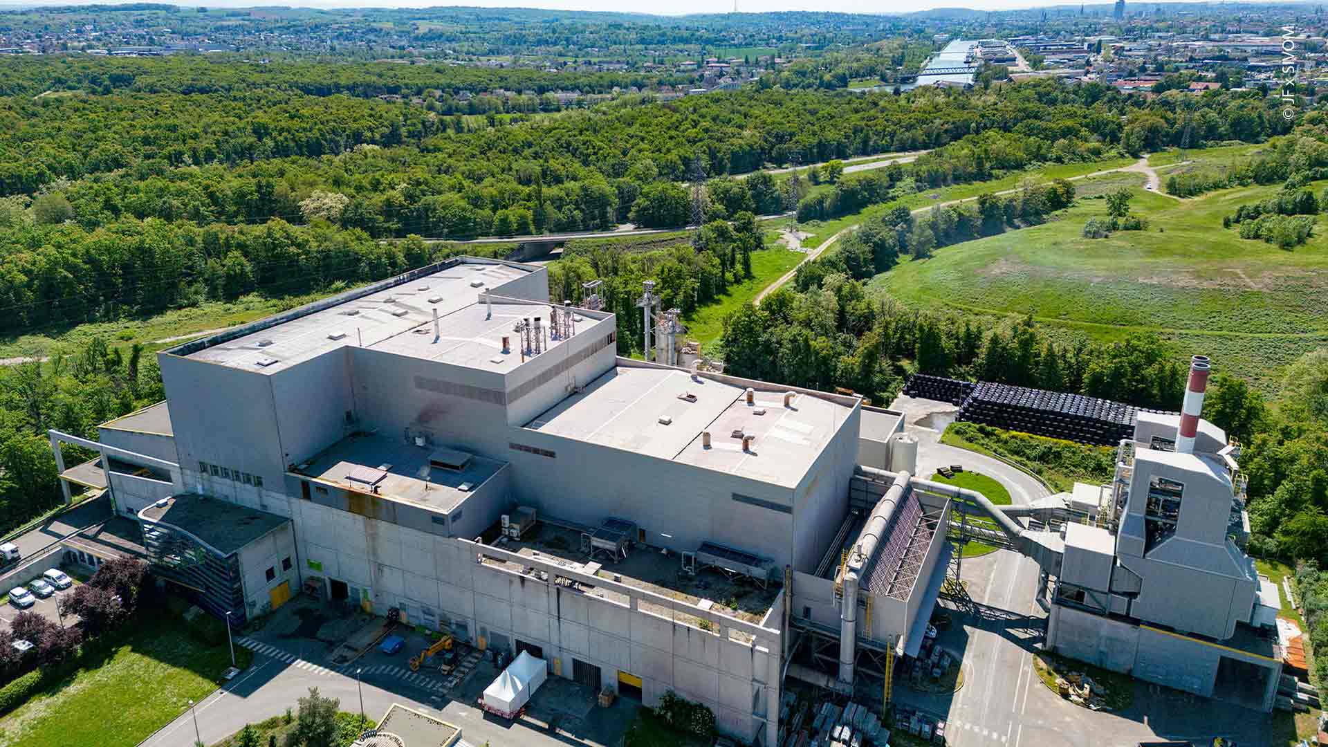 Usine d'incinération - Sivom Mulhouse Sud Alsace Sausheim