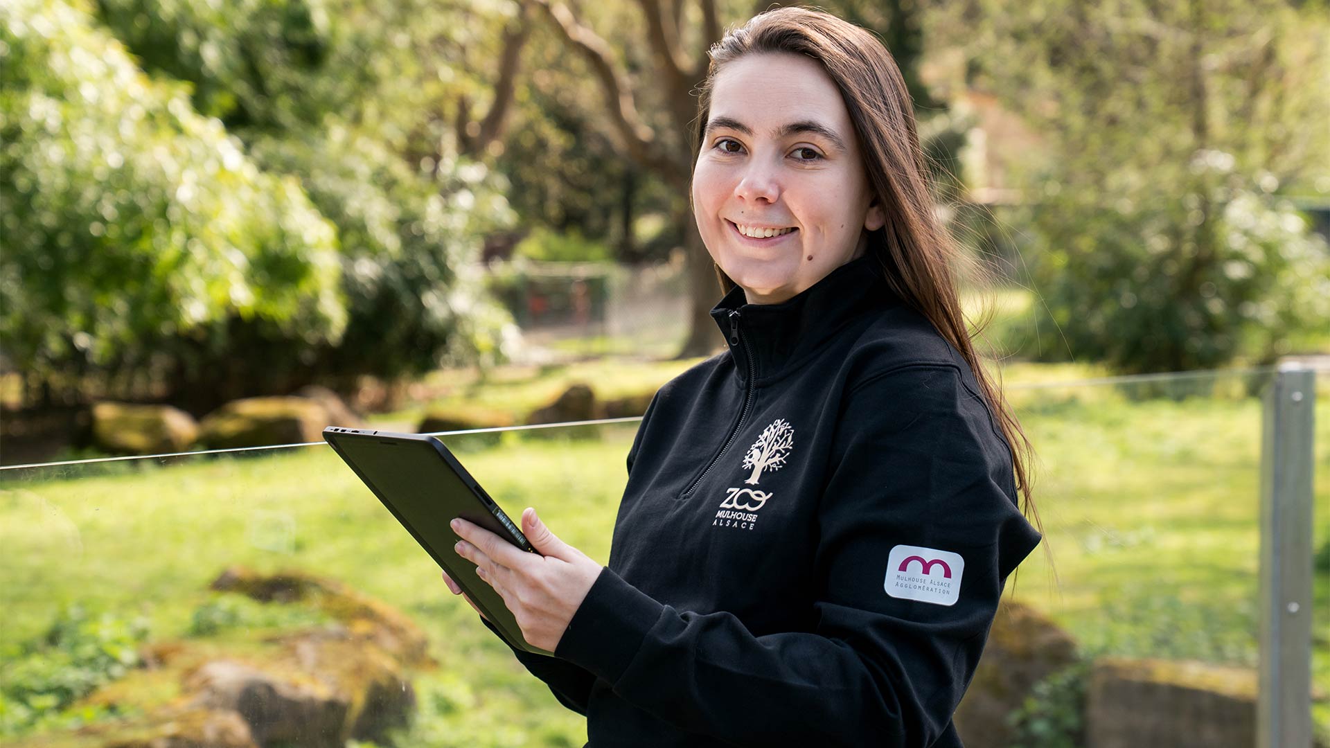 Constance Wagner, coordinatrice bien-être animal au sein du Parc Zoologique et Botanique de Mulhouse