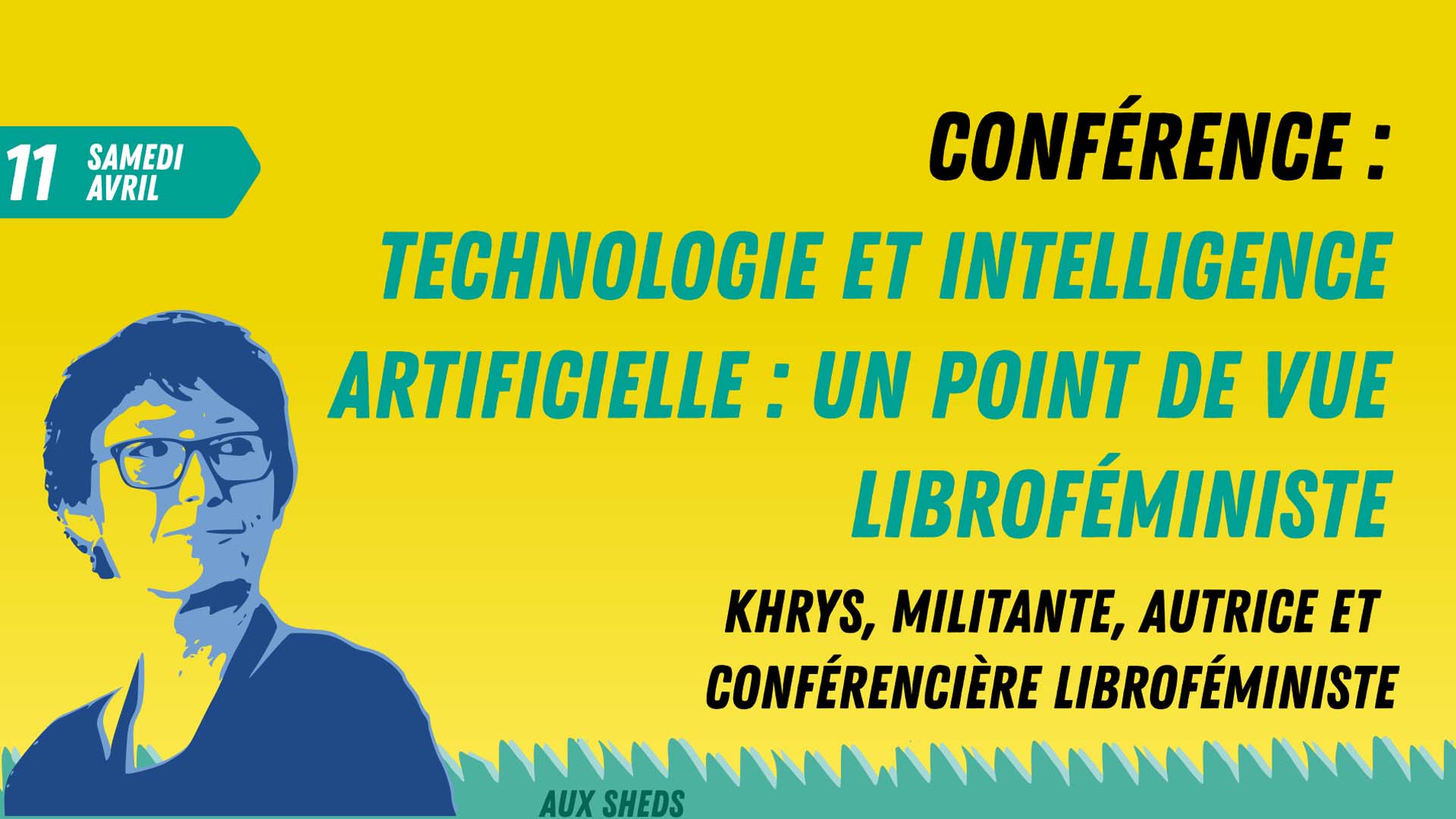 Conférence "Technologie et Intelligence artificielle : un point de vue libroféministe" à Kingersheim