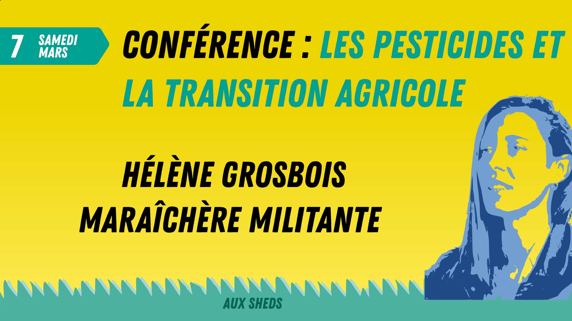 Conférence : "Les pesticides et la transition agricole" à Illzach