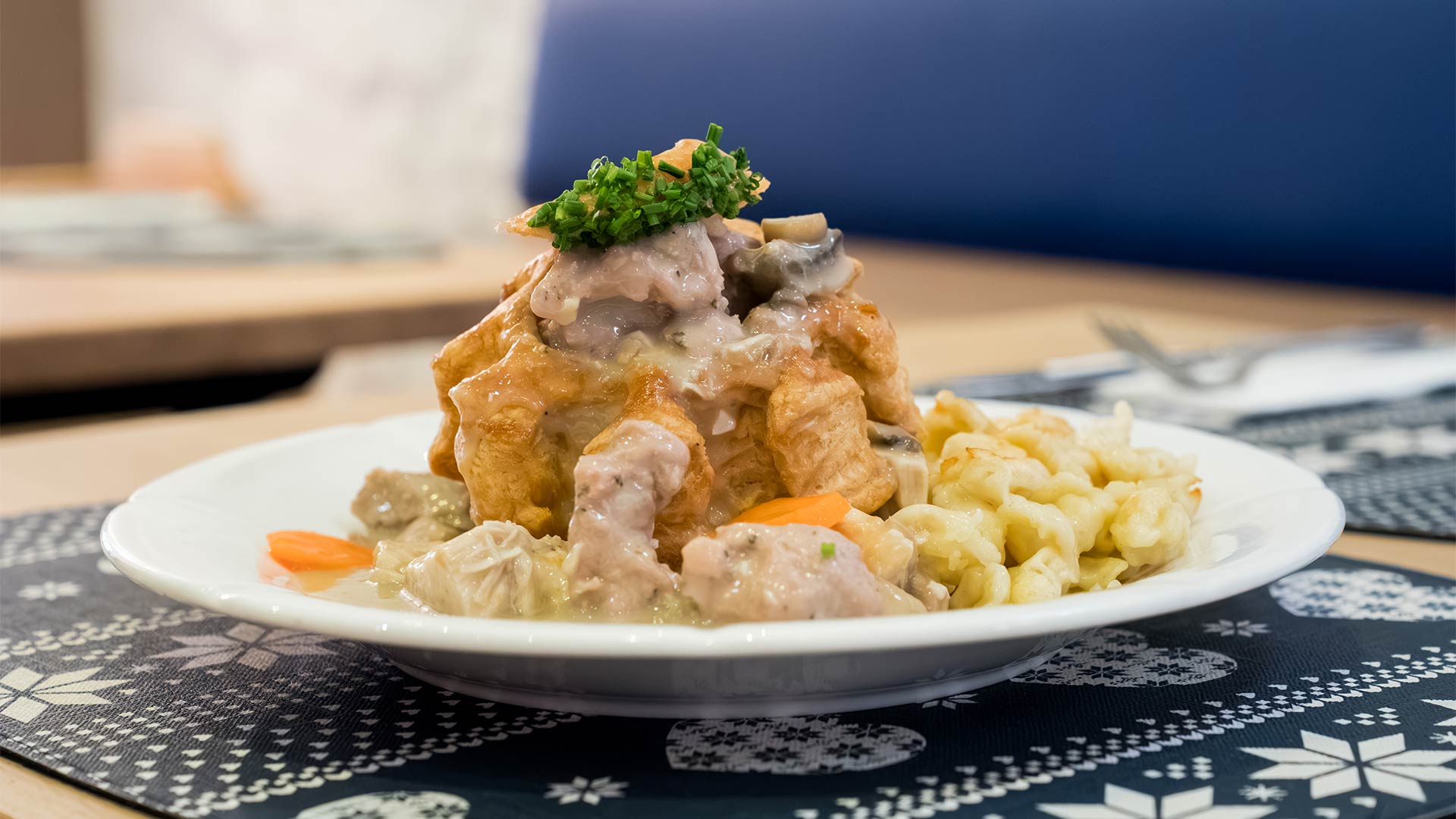 Bouchées à la reine, Chez Mamama à Mulhouse