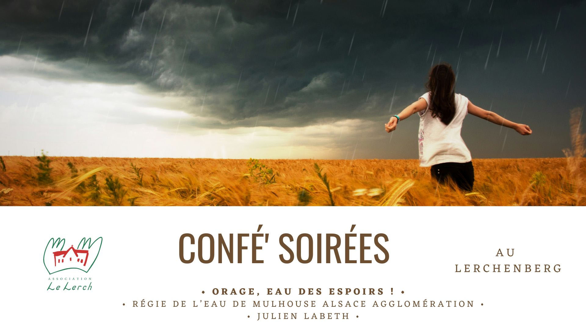 Visuel de l'événement "Orage, eau des espoirs !" au Lerchenberg à Mulhouse