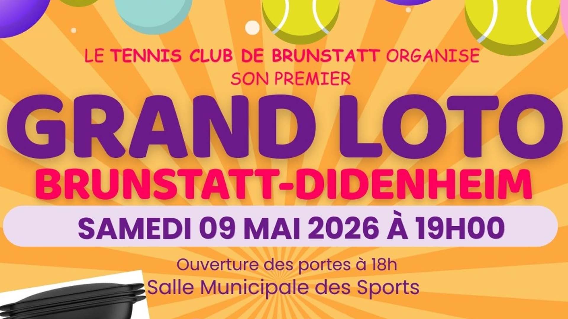 Visuel pour le grand loto à Brunstatt-Didenheim