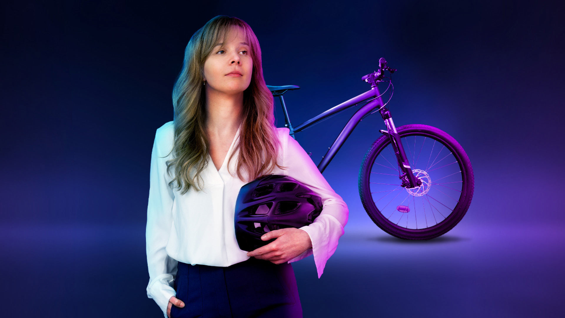 Pauline, ambassadrice du Challenge Vélo m2A professionnel