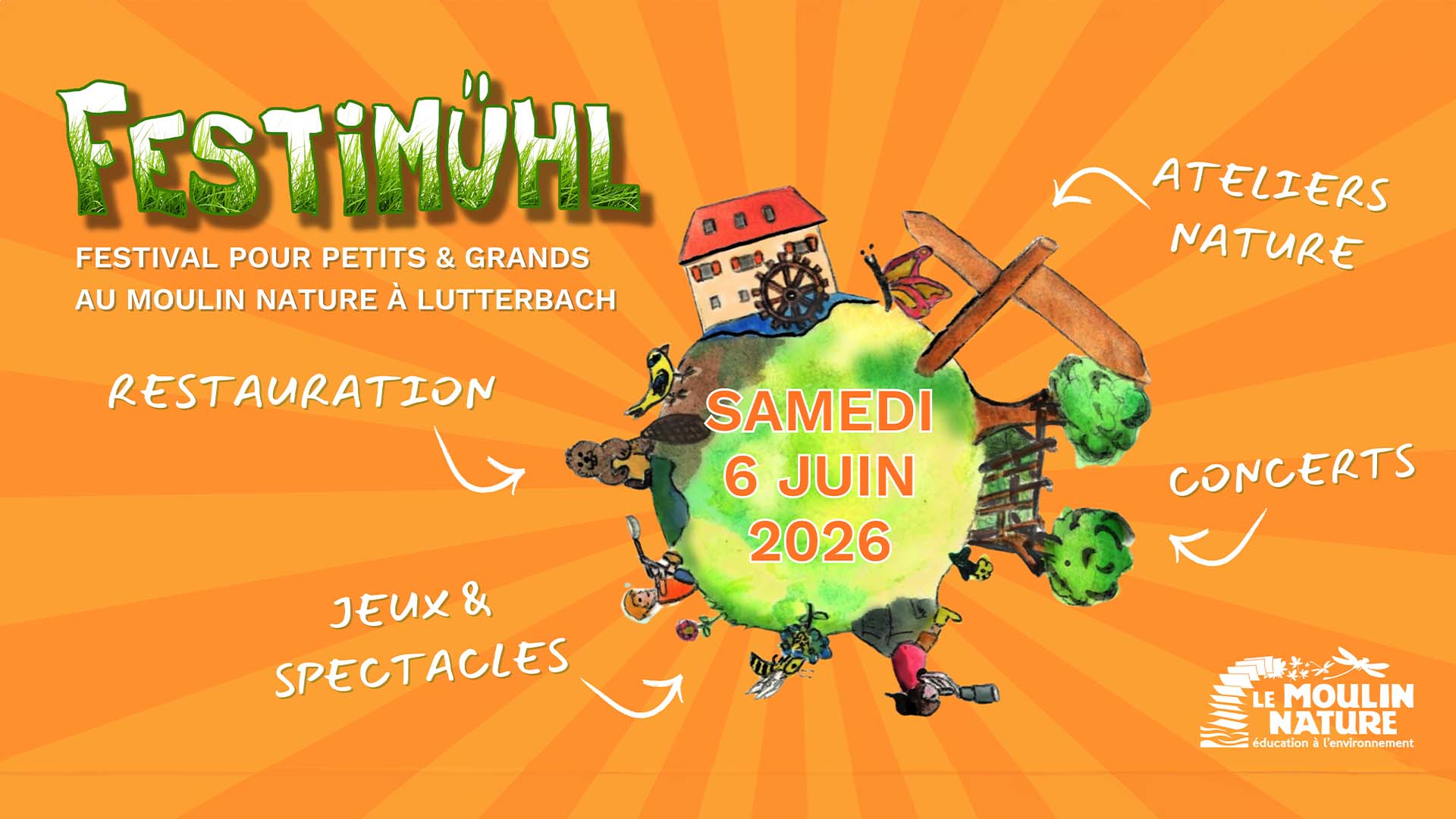 Festival Festimühl 2026 au Moulin Nature à Lutterbach