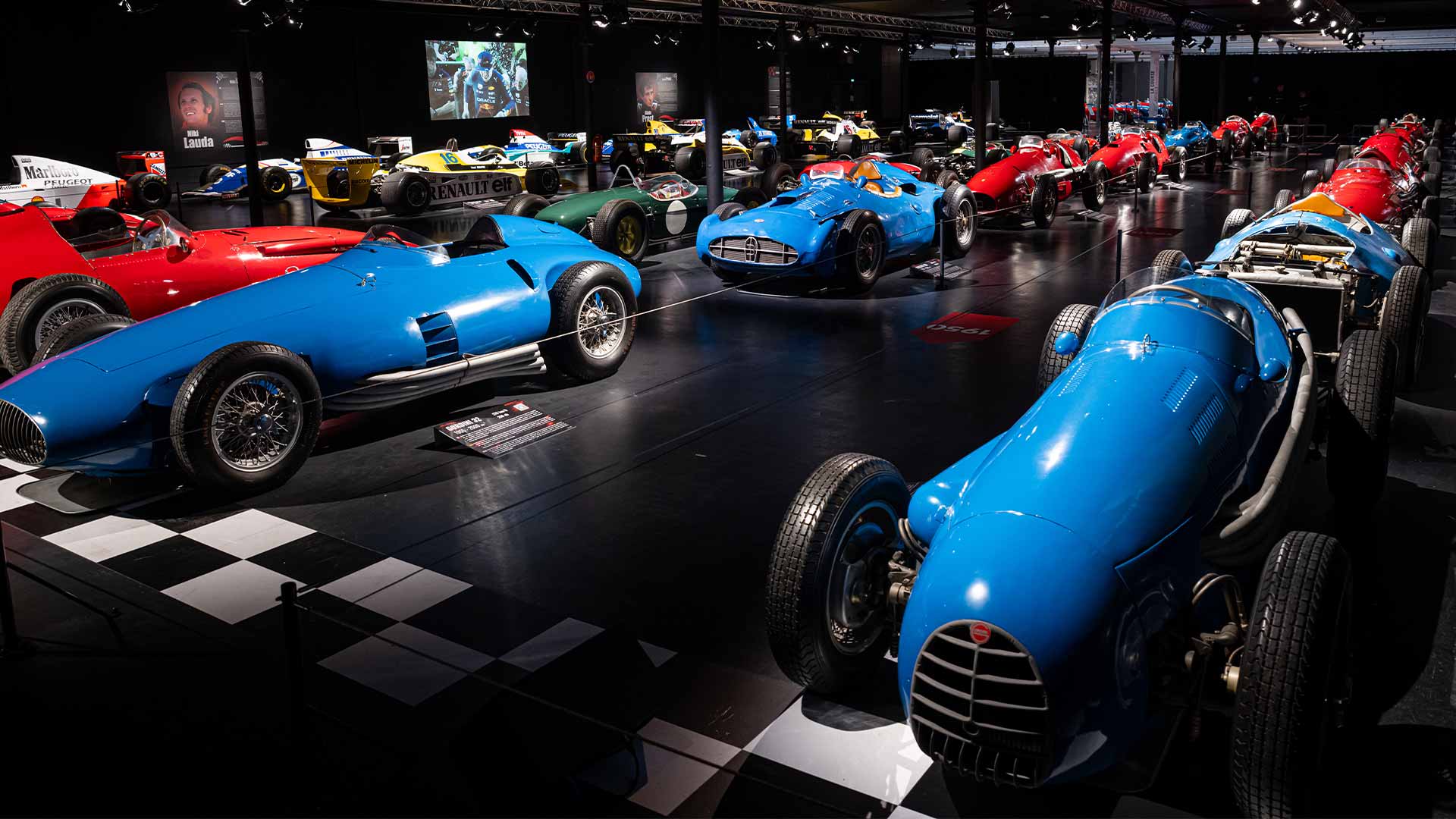 Exposition "Formule 1" au Musée National de l'Automobile - Collection Schlumpf