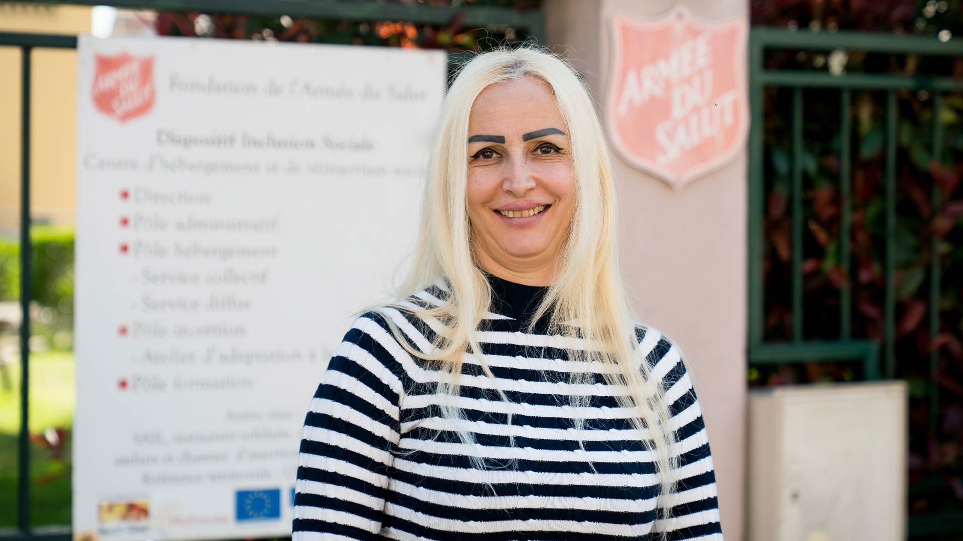 Samaher, bénéficiaire de la "Formation linguistique à visée professionnelle"