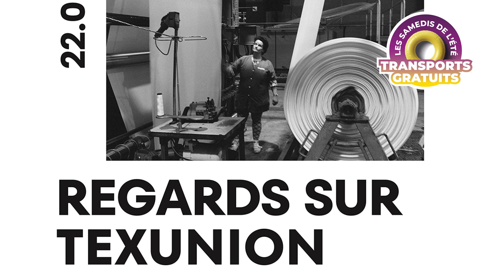 Visuel de l'exposition "Texunion : Mémoire d’une usine textile"