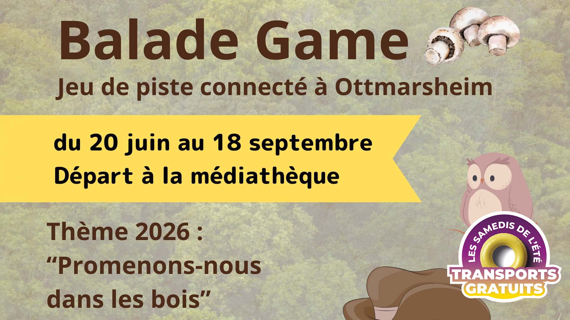 Balade Game à Ottmarsheim - Visuel
