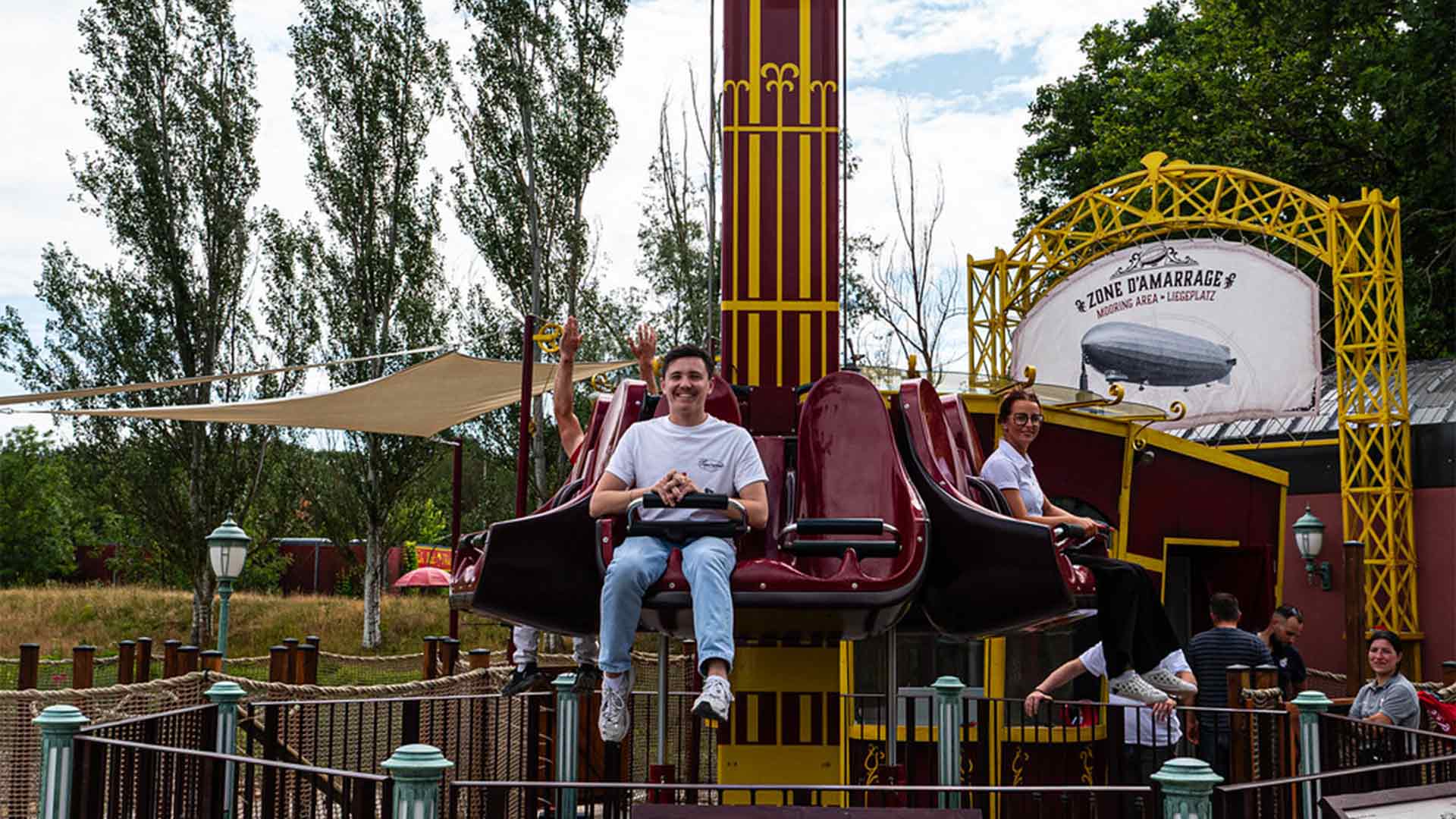 "Z'Hopla", tour du chute au Parc du Petit Prince