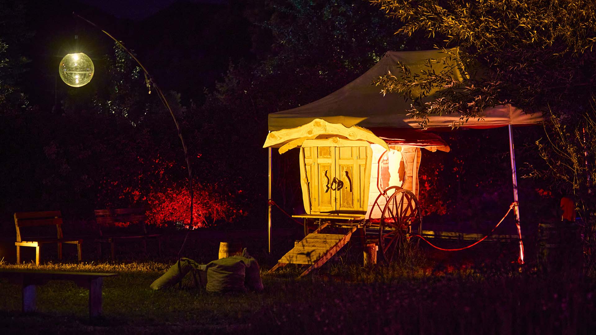 Féeries Nocturnes au Jardin au Parc de Wesserling