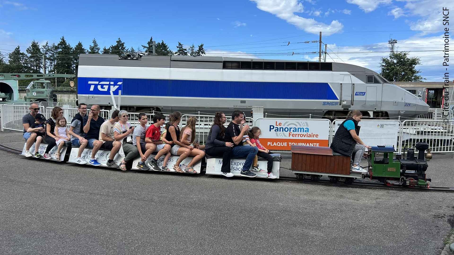 "Mini-Express d'Alsace" - Cité du Train-Patrimoine SNCF à Mulhouse