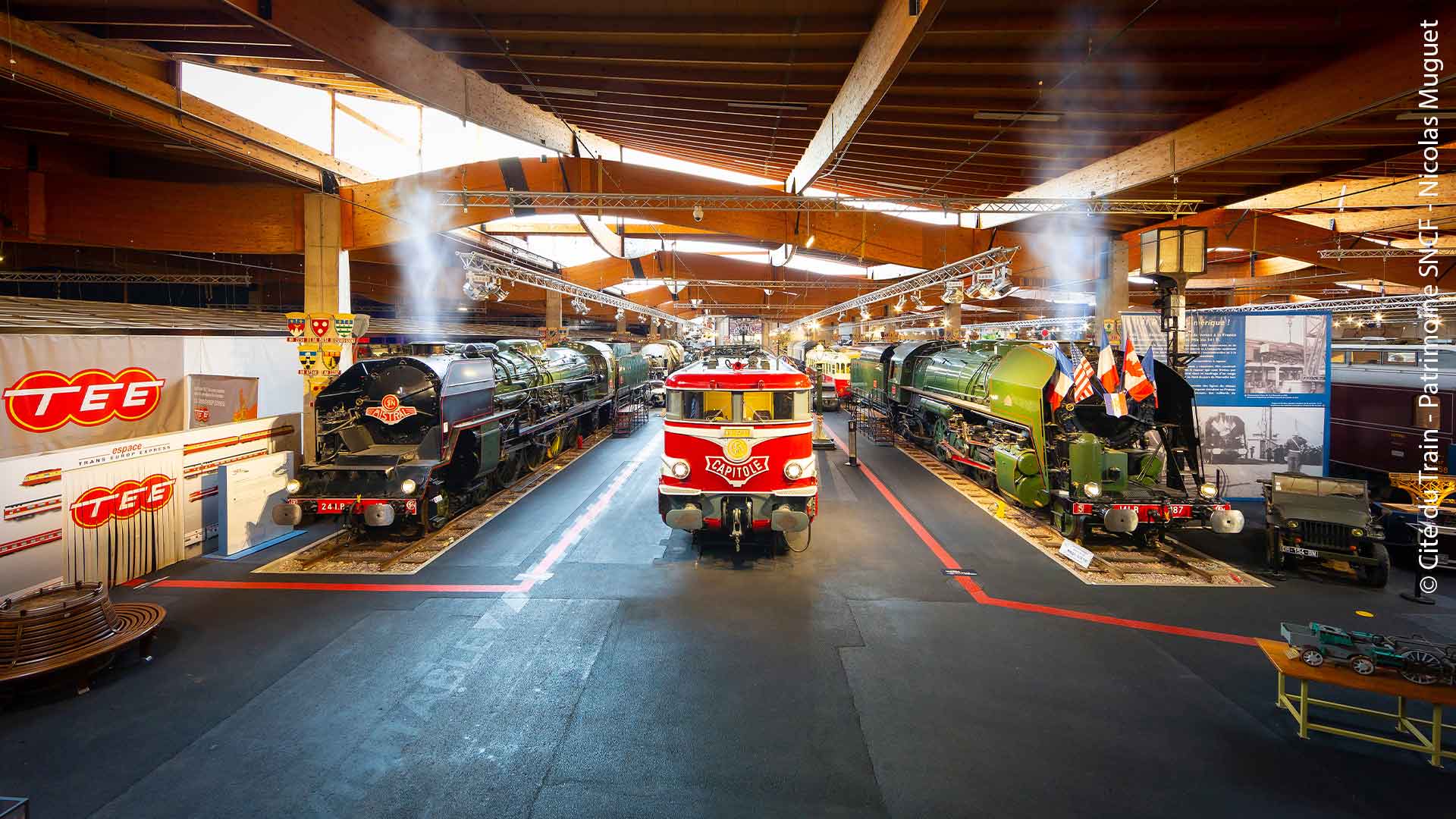 Quais de l'Histoire - Cité du Train - Patrimoine SNCF à Mulhouse