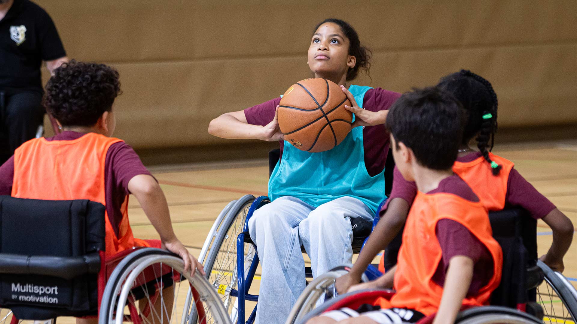 Initiation au handibasket - enfants périscolaire m2A