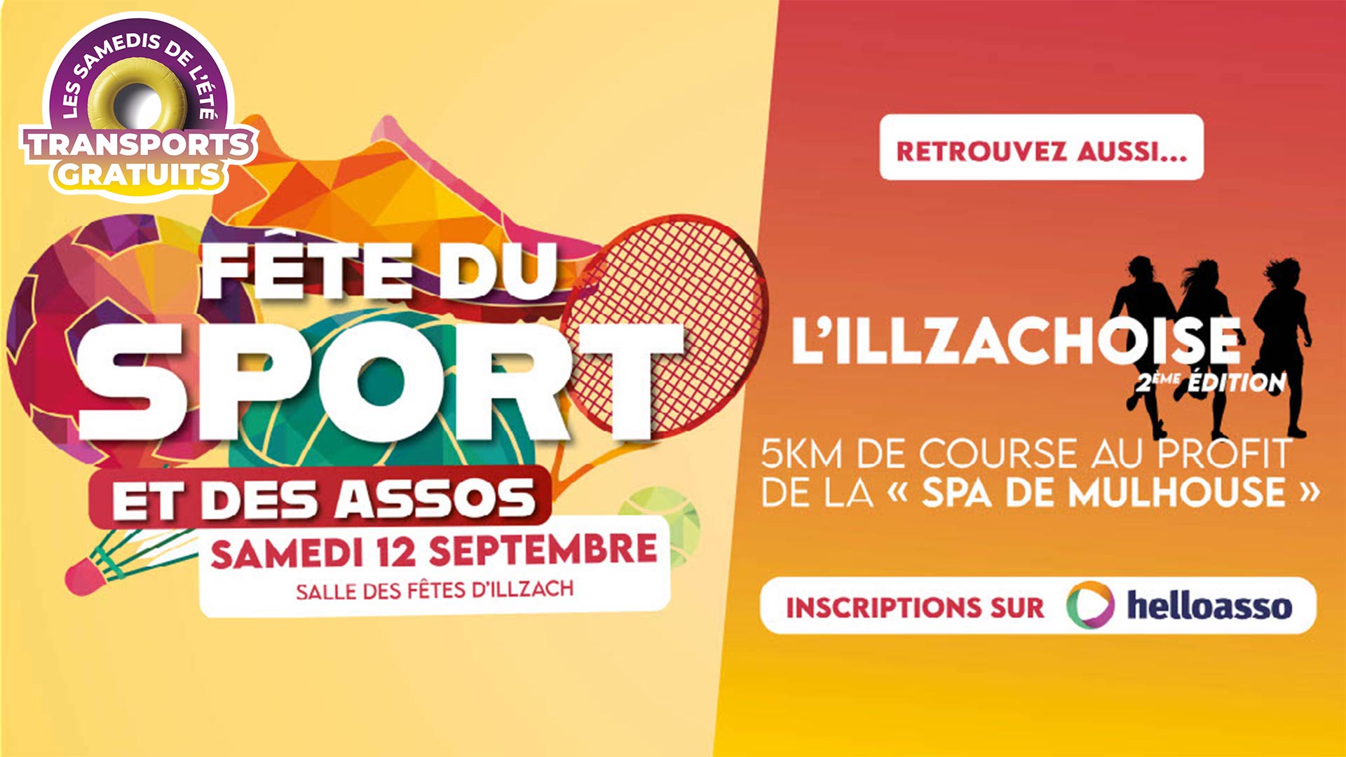 La fête du sport et l'Illzachoise 2026 à Illzach