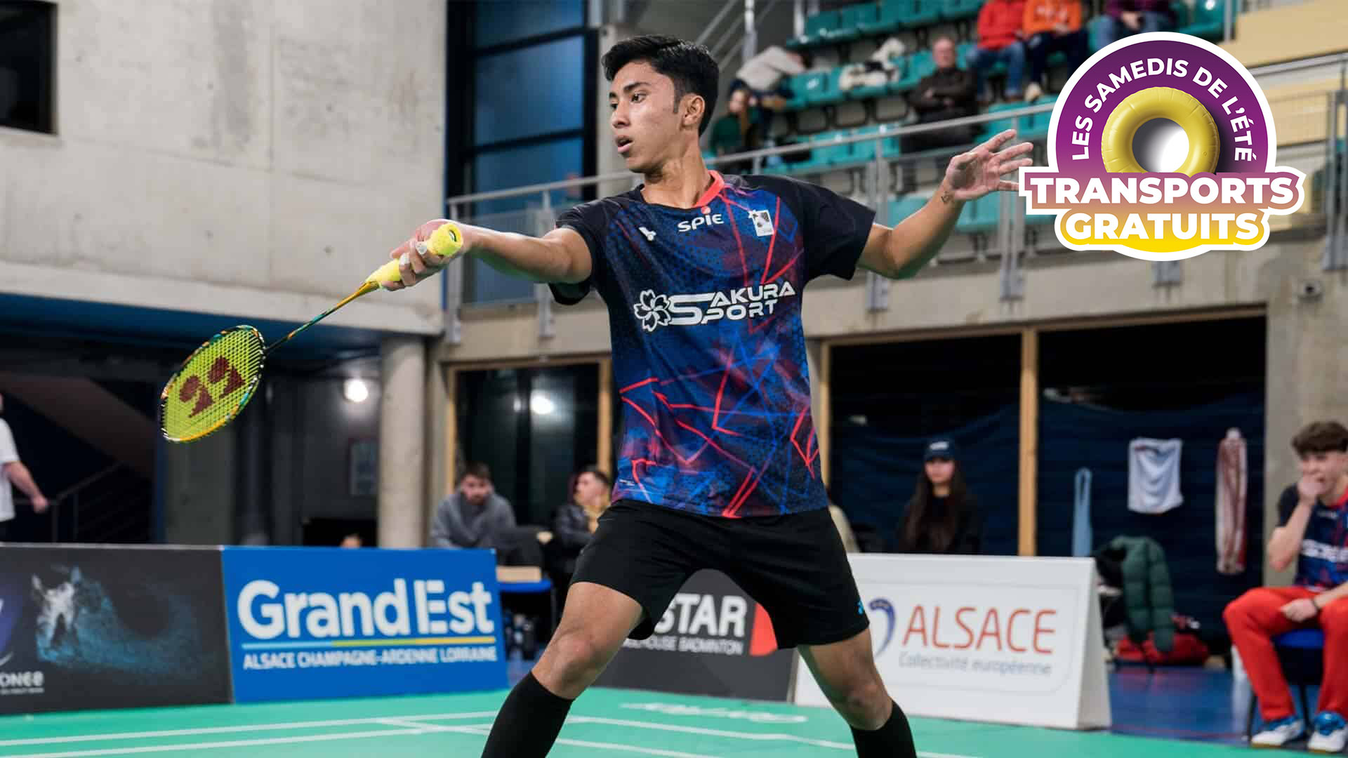 Joueur du Red Star Mulhouse Badminton
