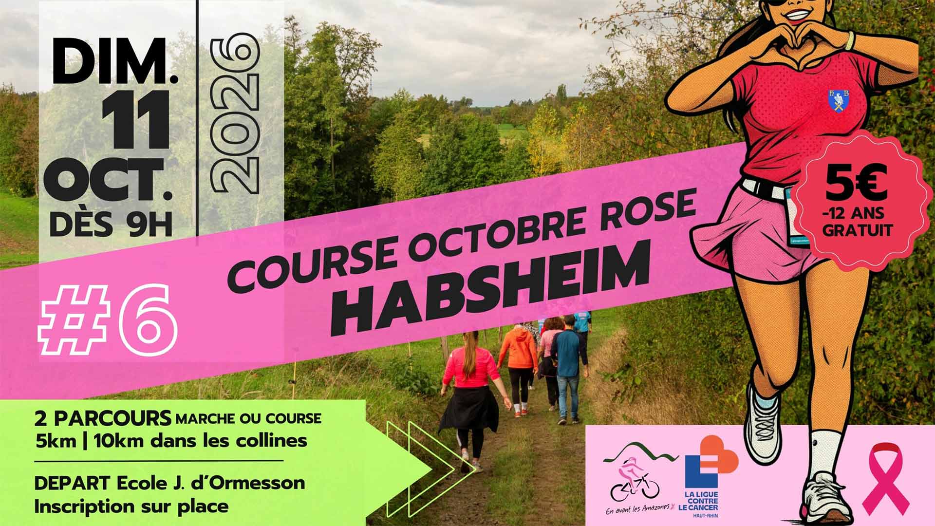Course/Marche Octobre Rose Habsheim
