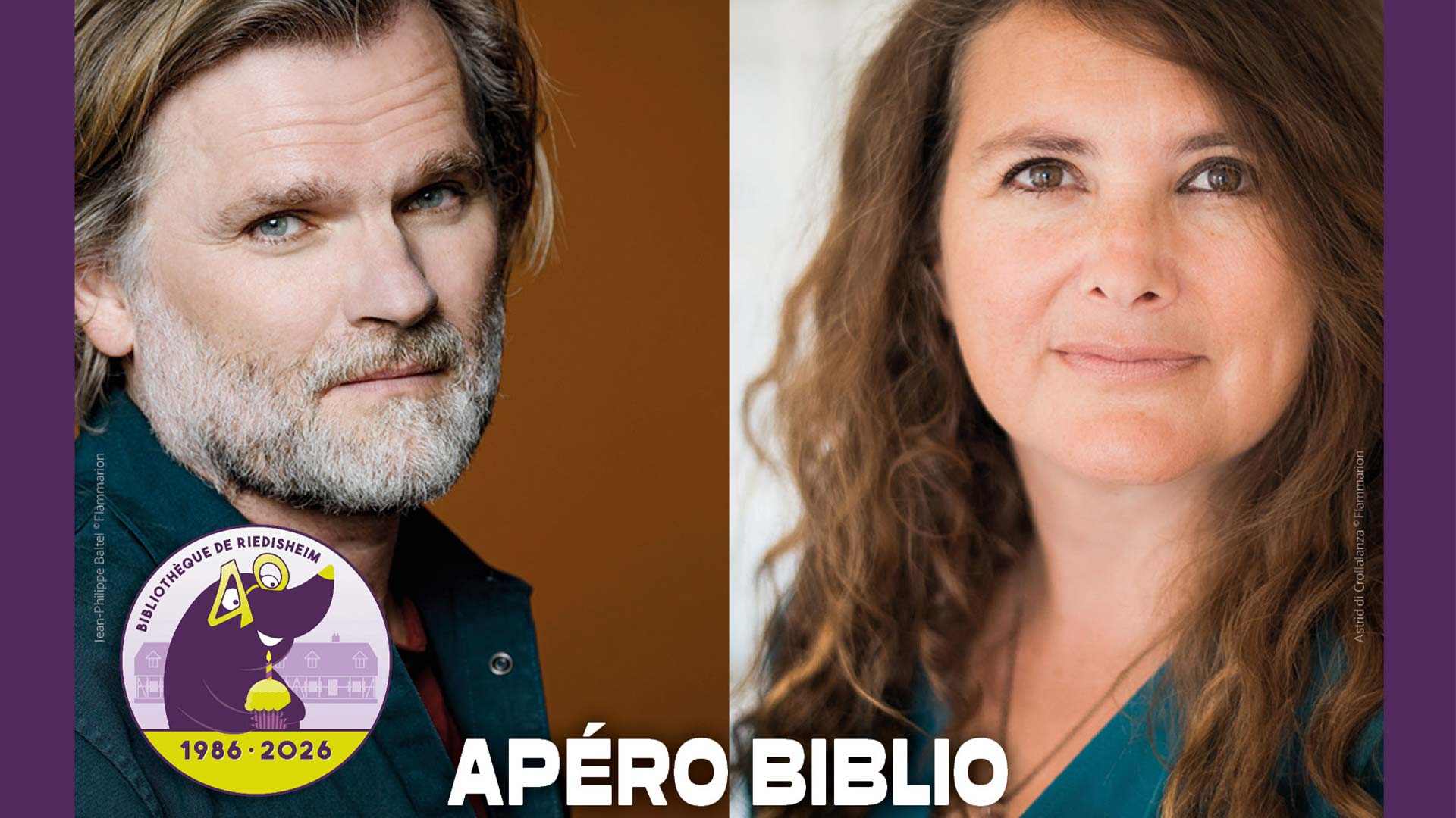 Olivier Adam et Karine Reysset