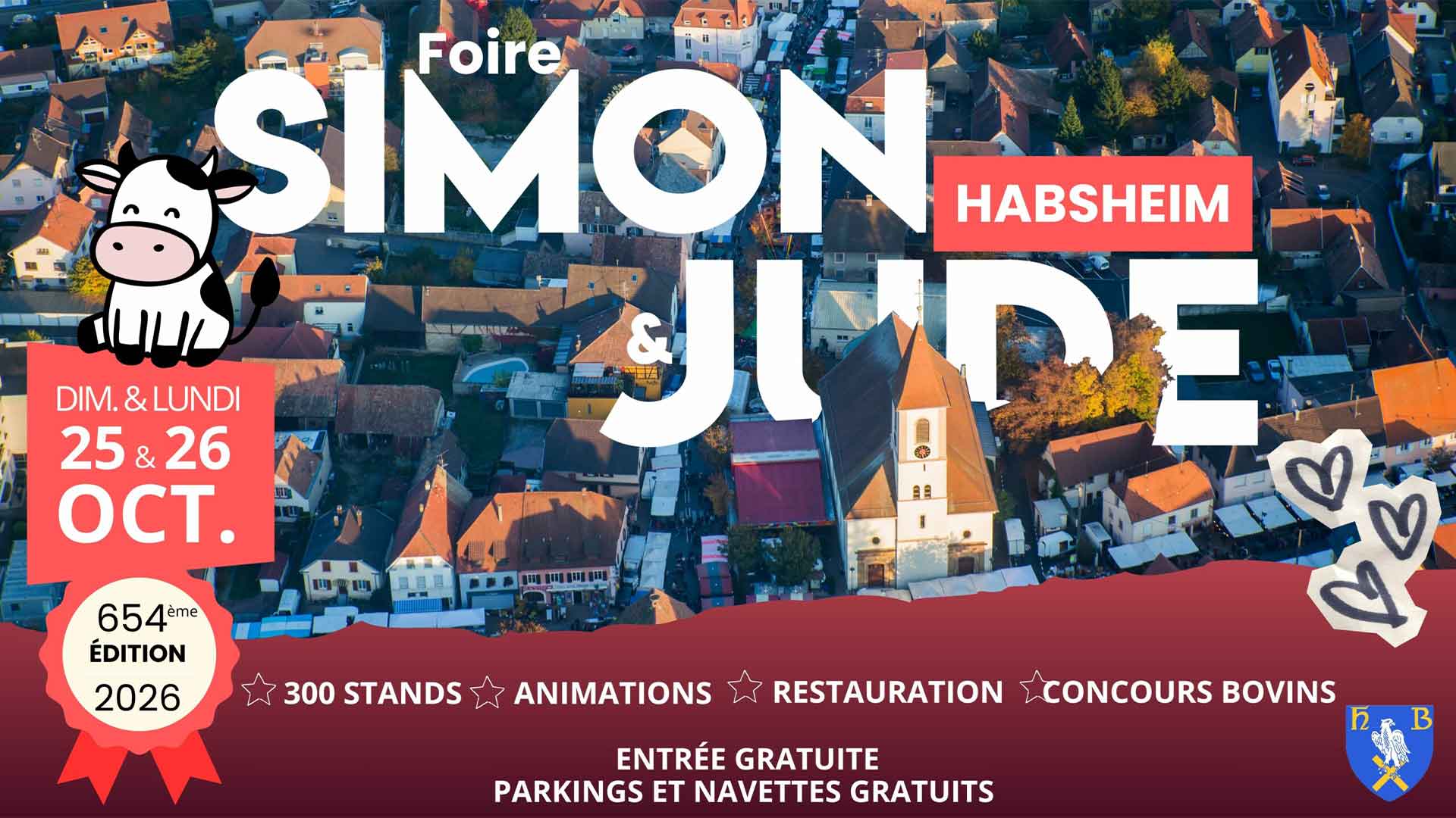Foire Simon et Jude 2026 à Habsheim - Visuel