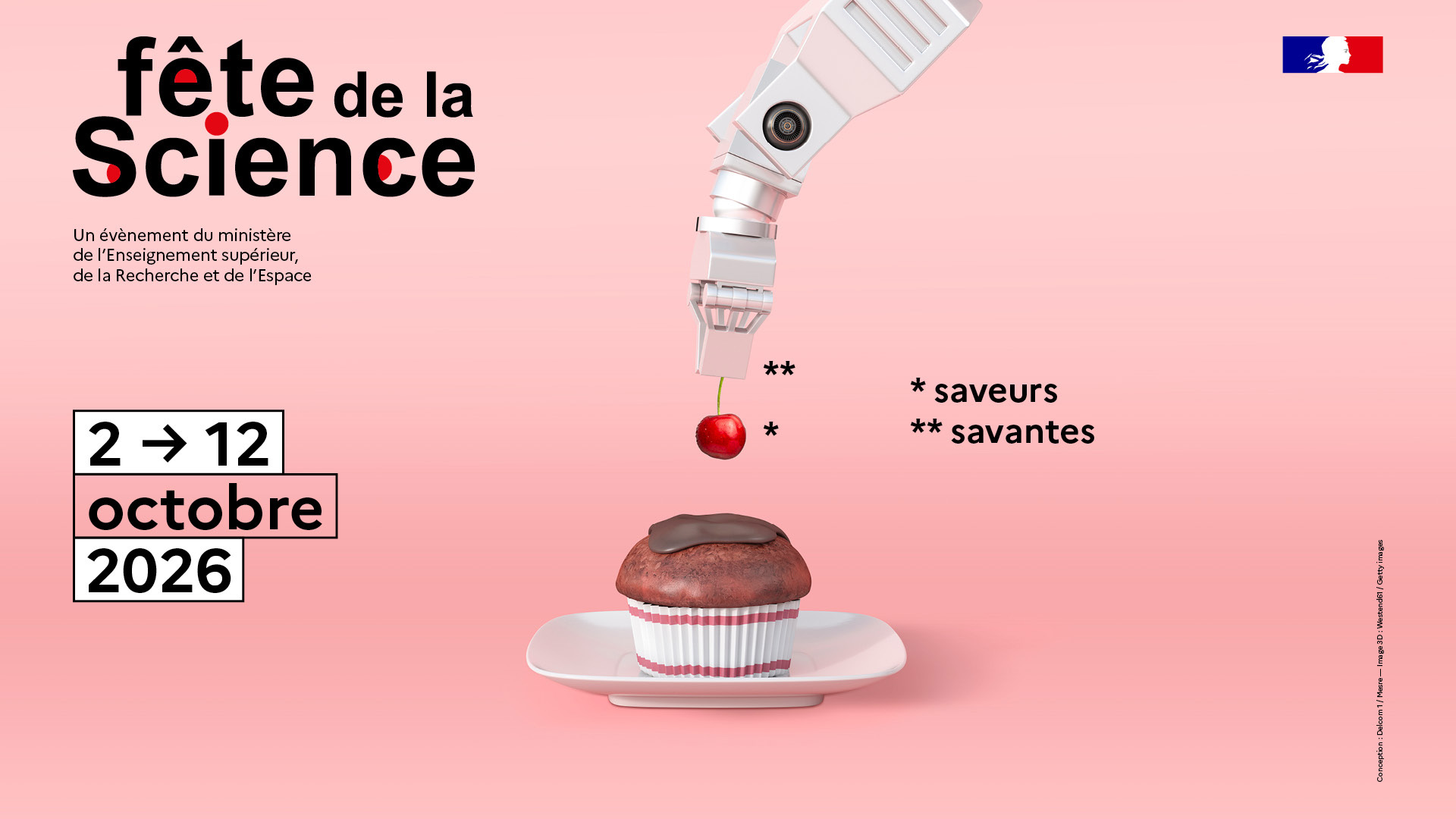 Fête de la Science 2026 - Visuel