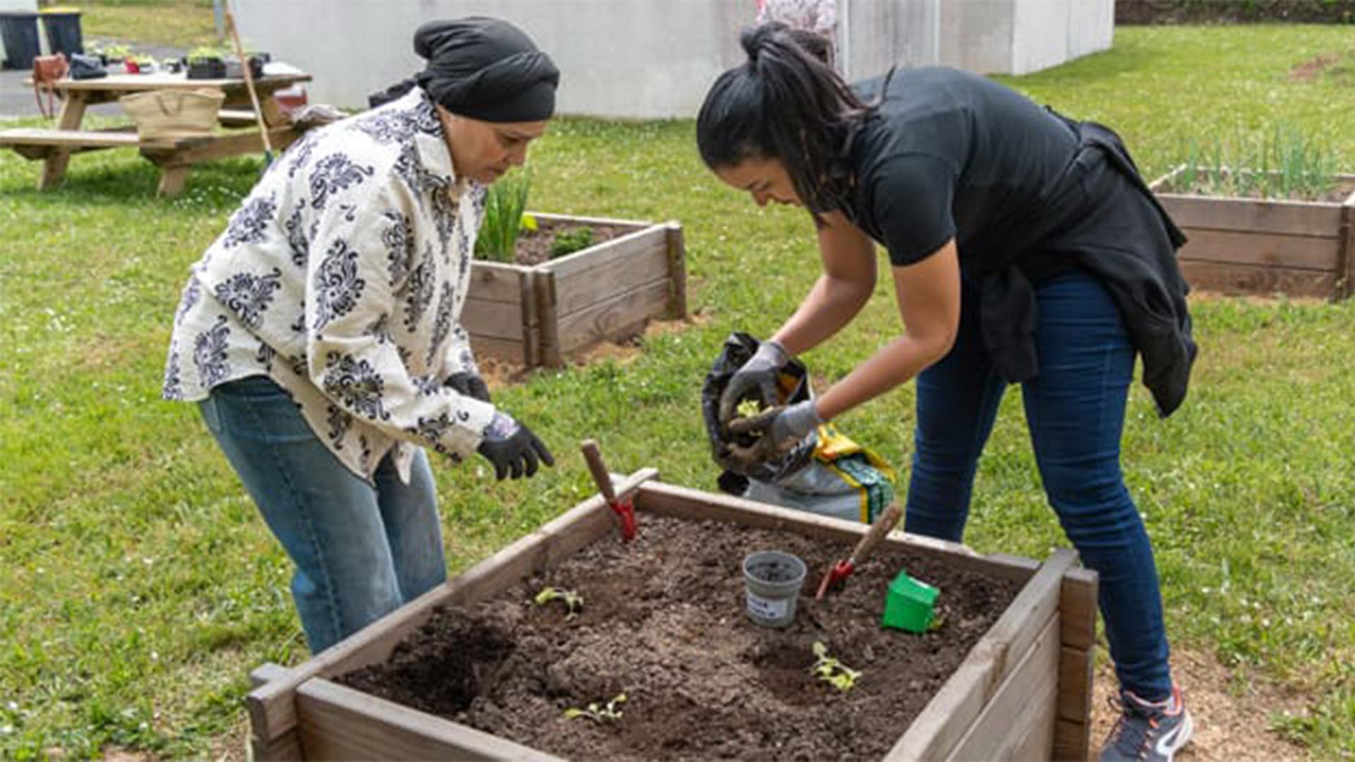 5 ans de la CeA : Atelier Jardin solidaire à Rixheim