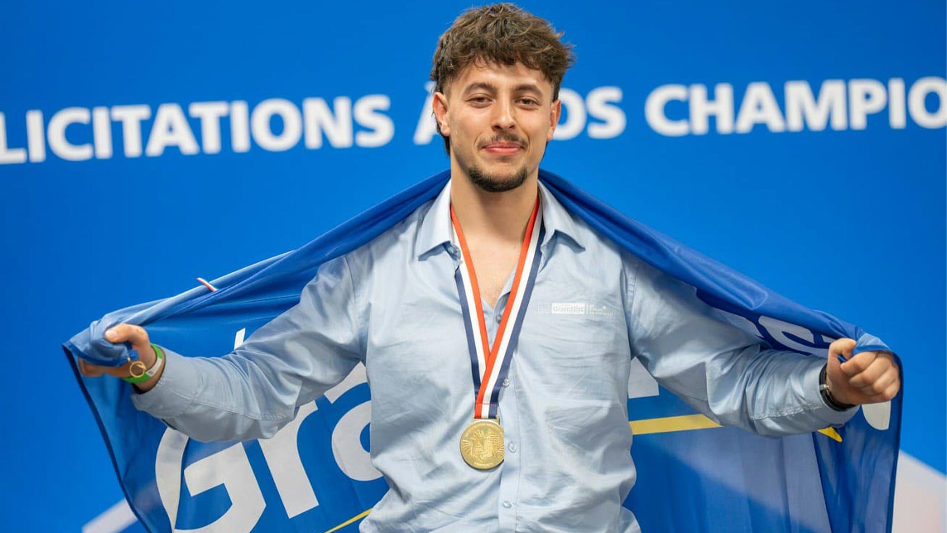 Evan Wachbar, médaillé d'or aux WorldSkills France
