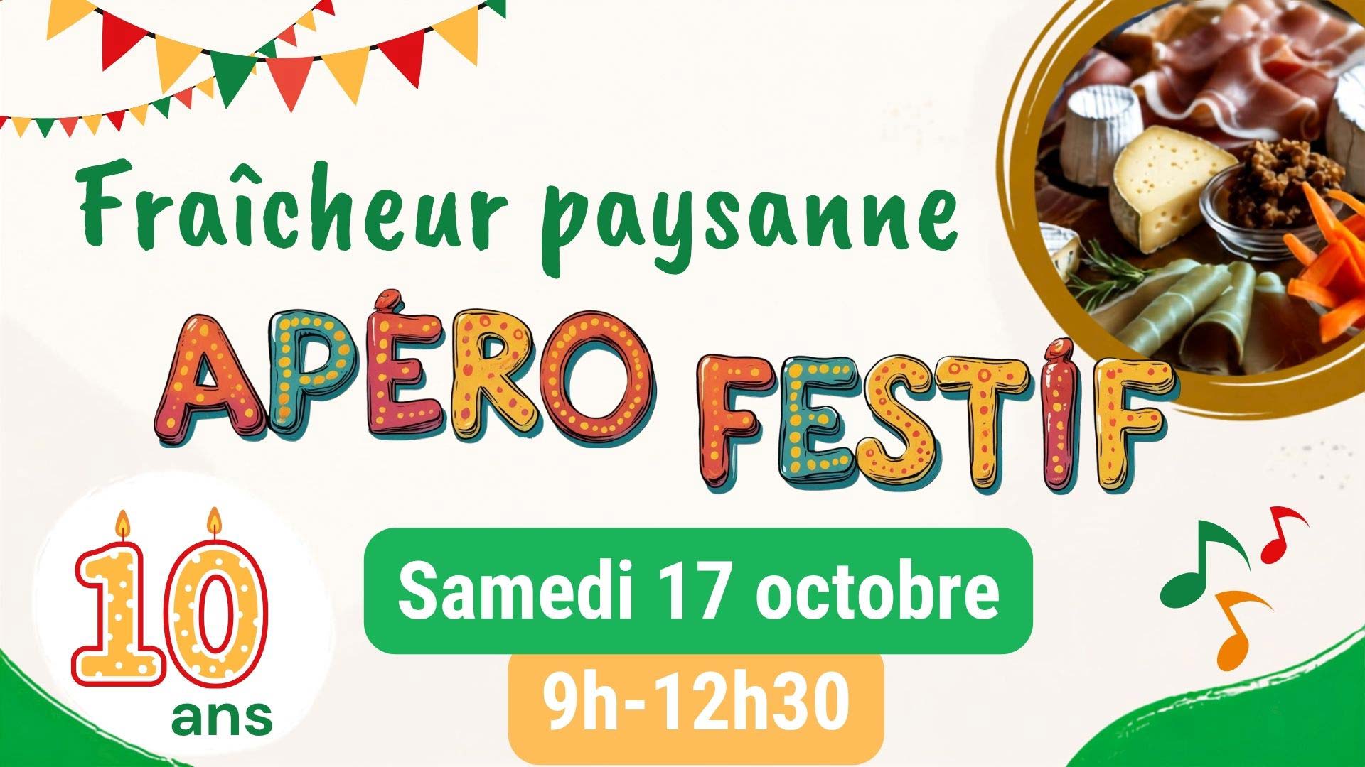 10 ans du magasin Fraîcheur paysanne à Ruelisheim