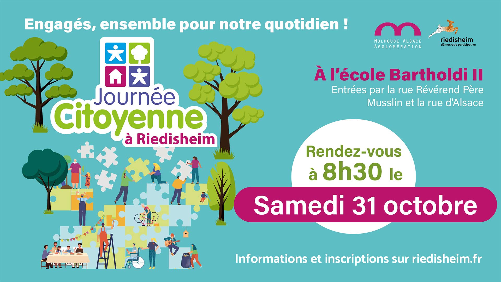 Journée Citoyenne 2026 à Riedisheim