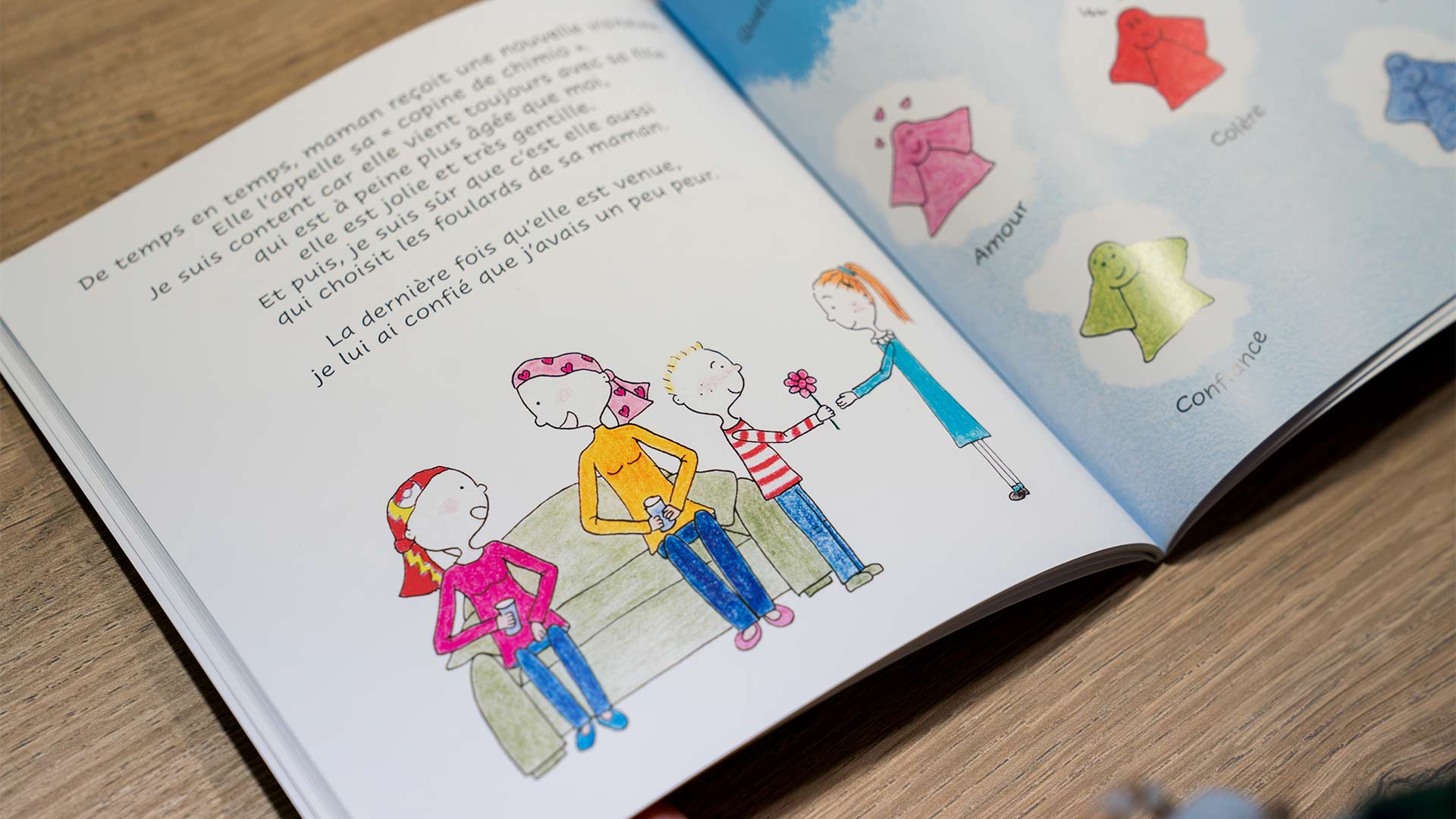 Livre "La Maman de Victor est malade"