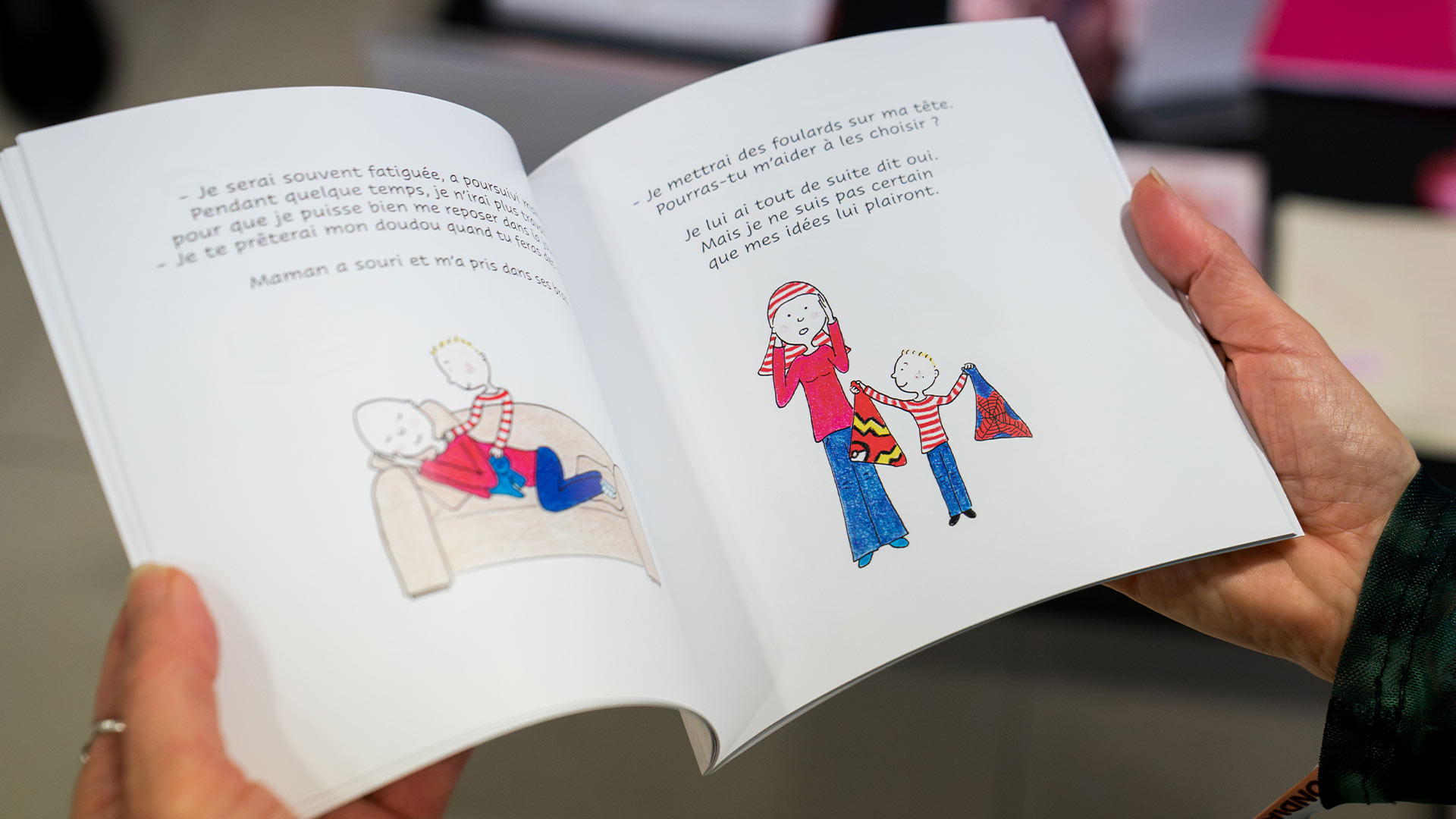 Livre "La Maman de Victor est malade"
