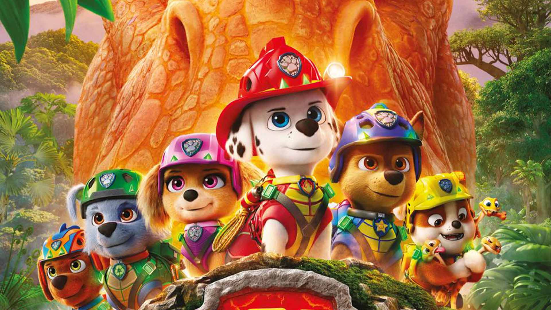 Affiche film "Pat'Patrouille : Mission Dino"